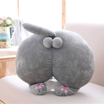 Cute Funny Cat Ass Pillow – Hand Warmer &amp; Cozy Plush Pillow