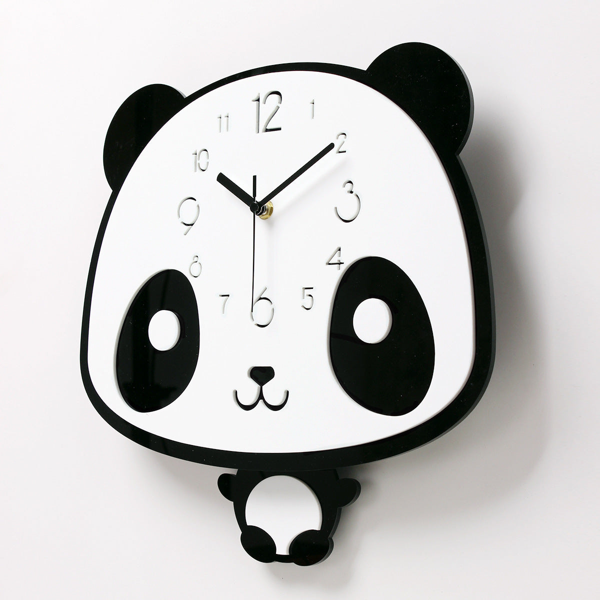 Luxury Nordic Wall Clock Collection - Water Drop, Deer Head, Dog, Panda &amp; More Designs