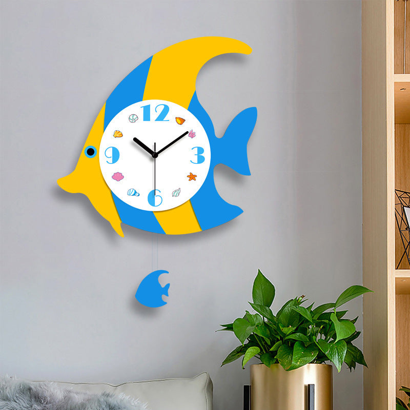 Luxury Nordic Wall Clock Collection - Water Drop, Deer Head, Dog, Panda &amp; More Designs