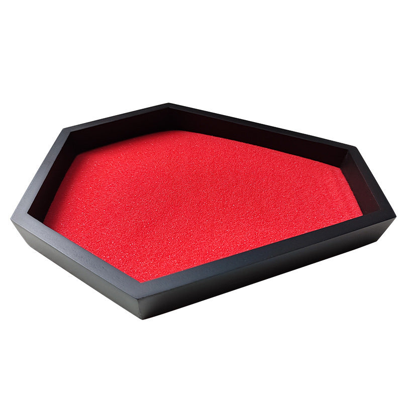 Halloween Sand Table Decoration – Micro Landscape Sandbox Crafts with Red Fine Sand