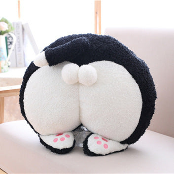 Cute Funny Cat Ass Pillow – Hand Warmer &amp; Cozy Plush Pillow